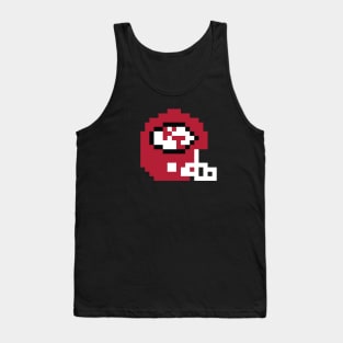 8 Bit Kansas City Chief Helmet Tank Top